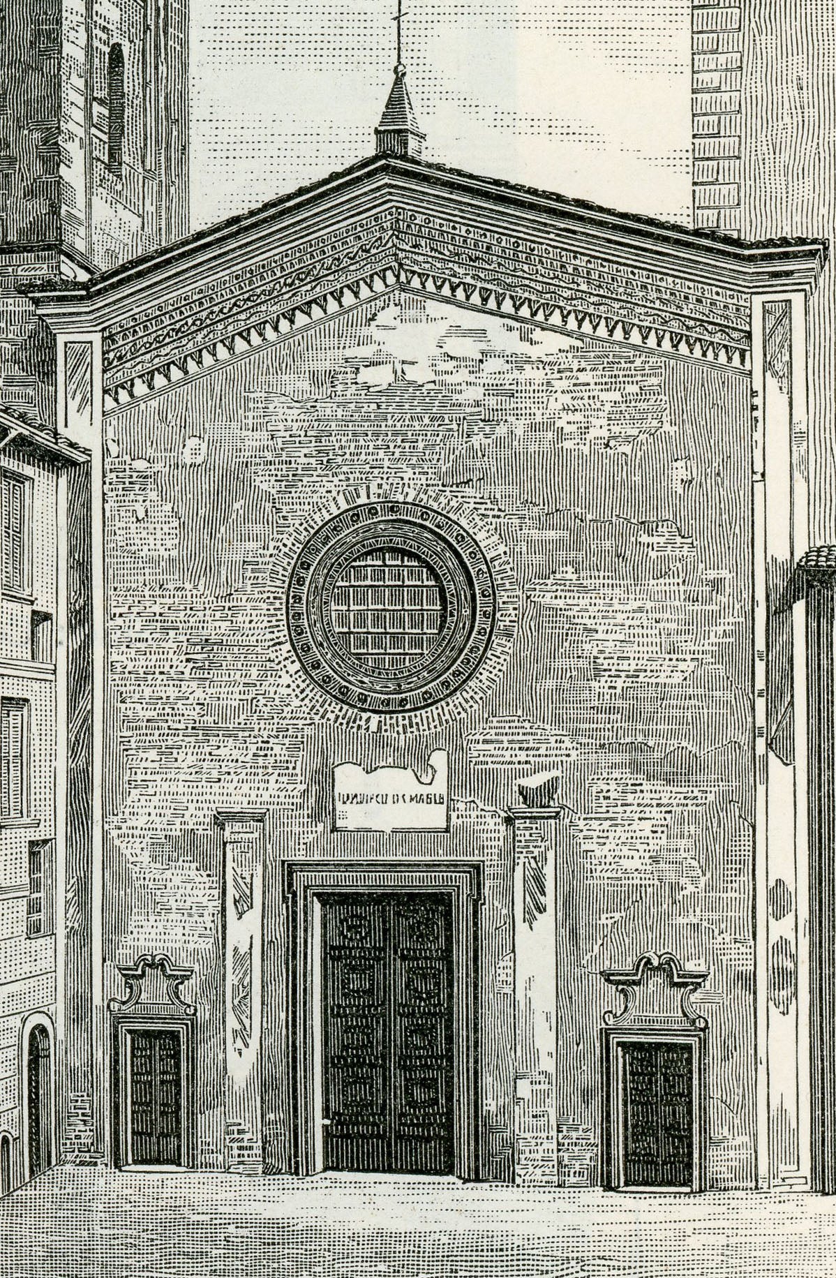 Giuseppe Barberis Facciata Della Cattedrale 1890 Fine Art Print