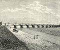 Giuseppe Barberis Ponte Sul Ticino 1894 Fine Art Print