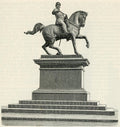 Giuseppe Barberis Monumento a Vittorio Emanuele II Sulla Piazza Omonima 1900 Fine Art Print