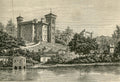 Giuseppe Barberis Borgo E Rocca Medievali Di Torino 1890 Fine Art Print
