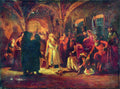 Konstantin Makovsky Boris Morozov and Ivan the Terrible 1915 Fine Art Print