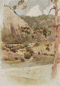 Vasily Surikov Borjomi 1899 Fine Art Print
