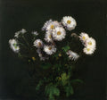 Henri Fantin-Latour Bouquet of White Chrysanthemums 1869 Fine Art Print