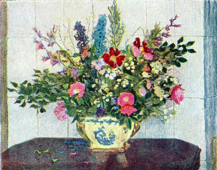 Pyotr Konchalovsky Bouquet 1953 Fine Art Print