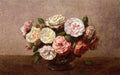 Henri Fantin-Latour Bowl of Roses 1889 Fine Art Print