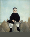 Henri Rousseau Boy on the Rocks 1895 Fine Art Print