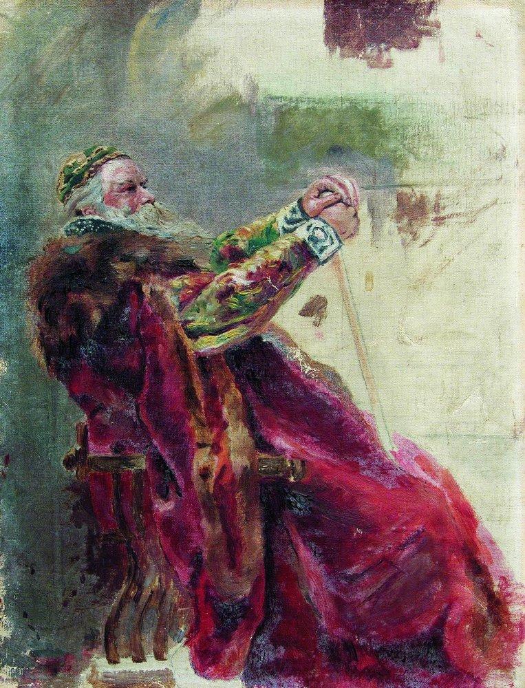Konstantin Makovsky Boyar 1890 Fine Art Print