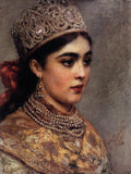 Konstantin Makovsky Boyaryshnya 1890 Fine Art Print