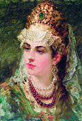 Konstantin Makovsky Boyaryshnya 1900 Fine Art Print