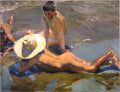 Joaquín Sorolla Boys on the Beach 1908 Fine Art Print