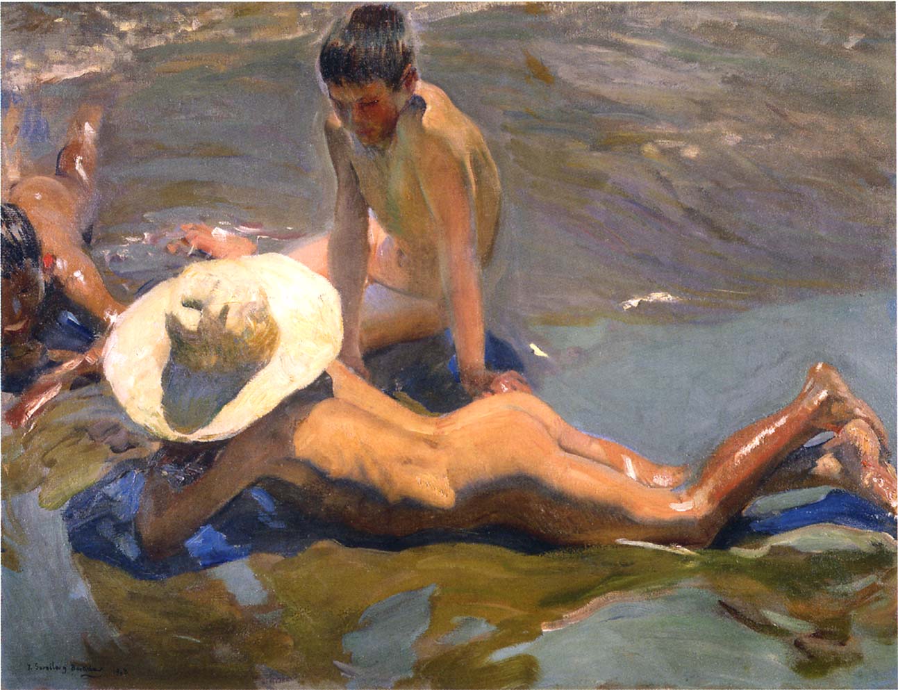 Joaquín Sorolla Boys on the Beach 1908 Fine Art Print