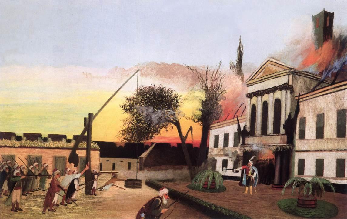 Tivadar Kosztka Csontvary Break-out of Zrinyi 1903 Fine Art Print