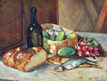 Ilya Mashkov Breakfast (Still Life) 1924 Fine Art Print