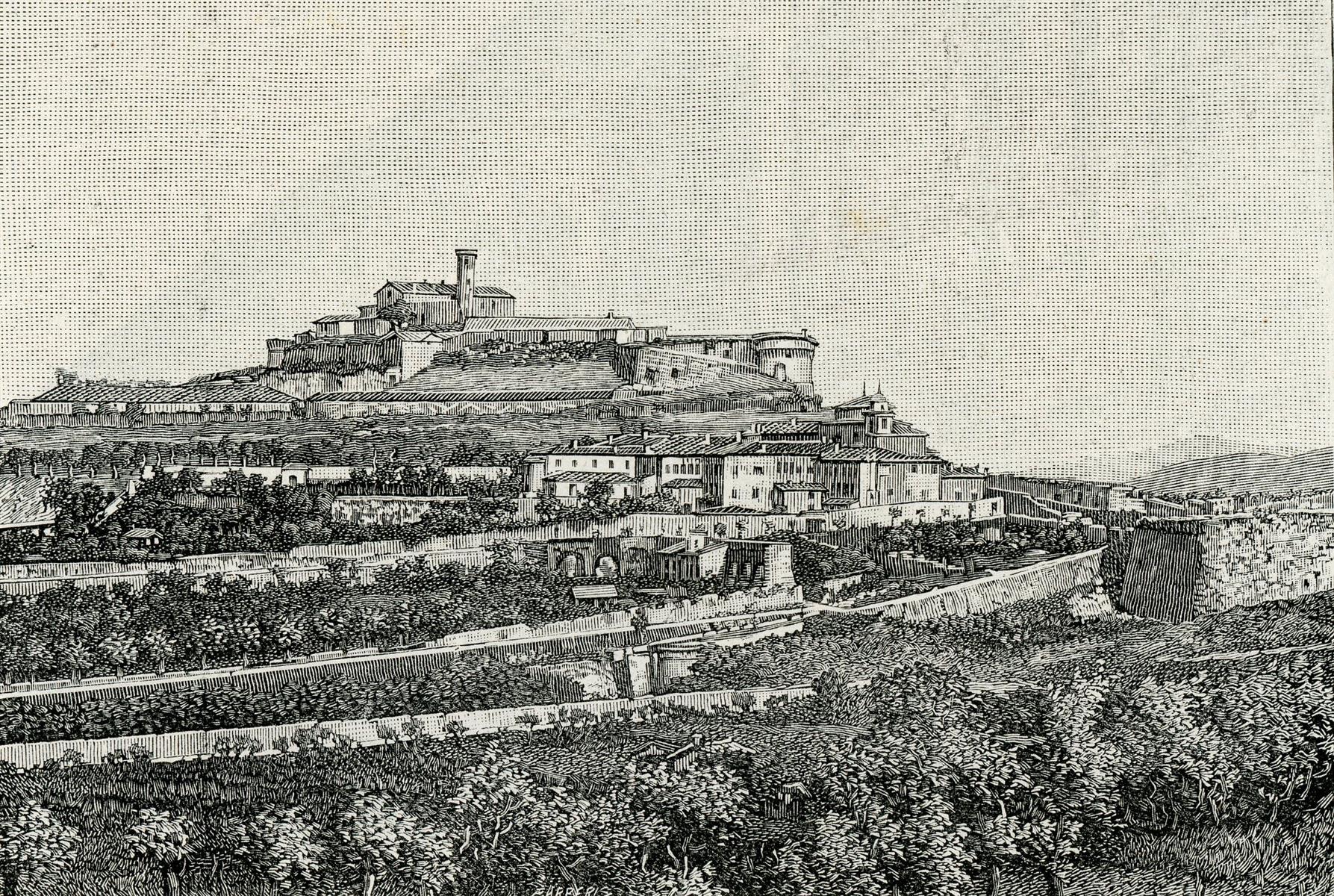 Giuseppe Barberis Castello O Rocca 1897 Fine Art Print