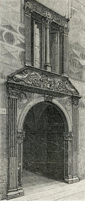 Giuseppe Barberis Porta Del Palazzo Calzaveglio 1897 Fine Art Print