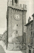 Giuseppe Barberis Torre Della Palata 1897 Fine Art Print