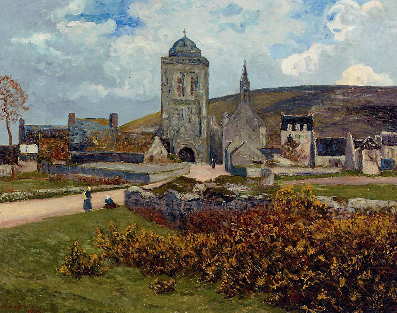 Maxime Maufra Breton Landscape 1897 Fine Art Print