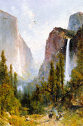 Thomas Hill Bridal Veil Fall, Yosemite Valley 1892 Fine Art Print