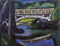 Pyotr Konchalovsky Bridge 1911 Fine Art Print