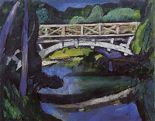 Pyotr Konchalovsky Bridge 1911 Fine Art Print