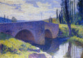 Henri Martin Bridge of Saint Medard at Midday 1905 Fine Art Print