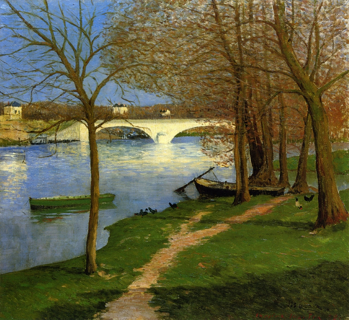 Maxime Maufra Bridge over the Loire 1892 Fine Art Print