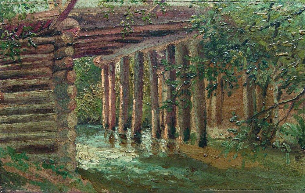 Konstantin Makovsky Bridge 1880 Fine Art Print