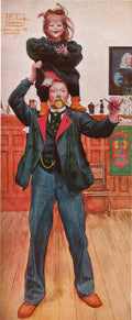 Carl Larsson Brita and Me 1895 Fine Art Print