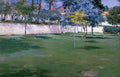 William Merritt Chase Brooklyn Navy Yard 1887 Fine Art Print