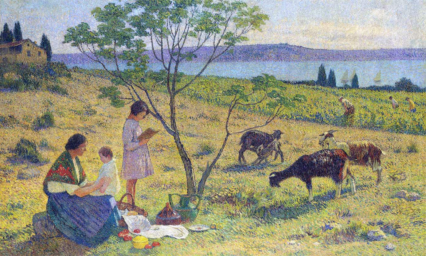 Henri Martin Bucolic 1932 Fine Art Print