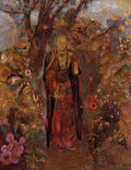 Odilon Redon Buddha Walking among the Flowers 1905 Fine Art Print