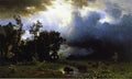 Albert Bierstadt Buffalo Trail the Impending Storm 1869 Fine Art Print