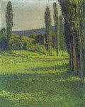 Henri Martin By the Fields 1932 Fine Art Print