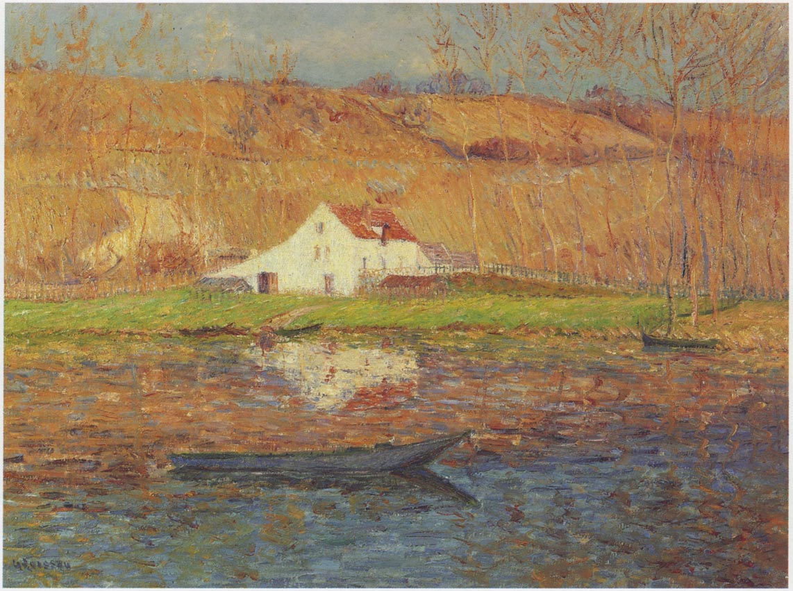 Gustave Loiseau By the Loing River 1901 Fine Art Print