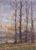 Gustave Loiseau By the Oise at Precy 1901 Fine Art Print