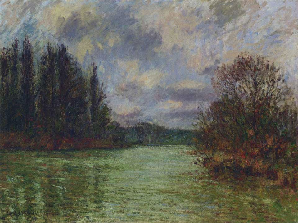 Gustave Loiseau By the Oise River 1892 Fine Art Print