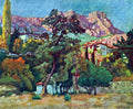 Ilya Mashkov Alupka. Resort Park 1920 Fine Art Print