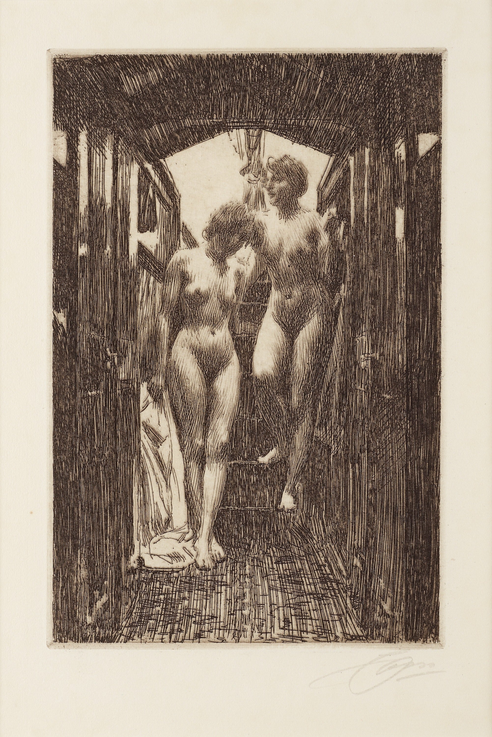 Anders Zorn Cabin 1917 Fine Art Print