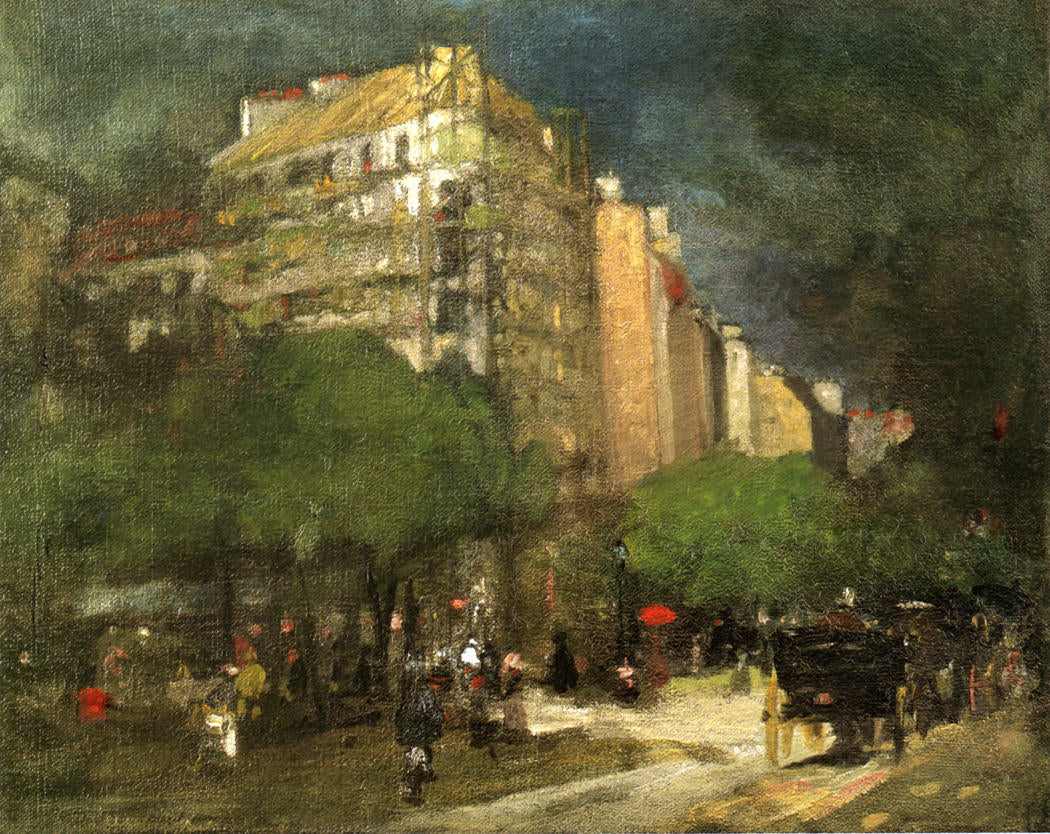 Robert Henri Cafe du Dome 1892 Fine Art Print