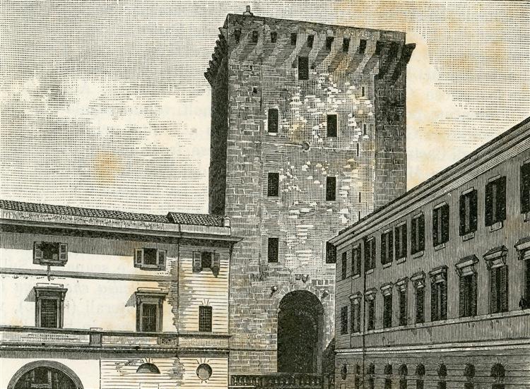 Giuseppe Barberis Torre Di San Pancrazio 1895 Fine Art Print