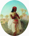 Konstantin Makovsky Cairene 1870 Fine Art Print