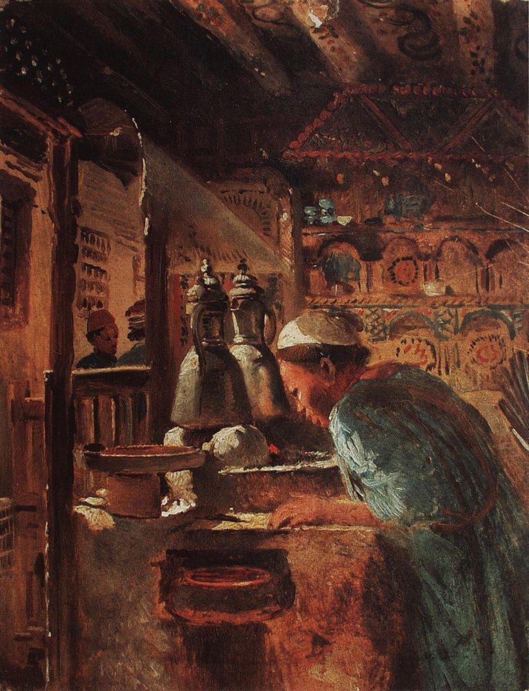 Konstantin Makovsky Cairo 1870 Fine Art Print