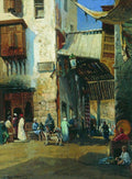 Konstantin Makovsky Cairo 1880 Fine Art Print