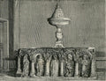Giuseppe Barberis Fonte Battesimale Nella Chiesa Di San Giovanni Evangelista 1900 Fine Art Print