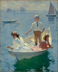 Frank W. Benson Calm Morning 1904 Fine Art Print
