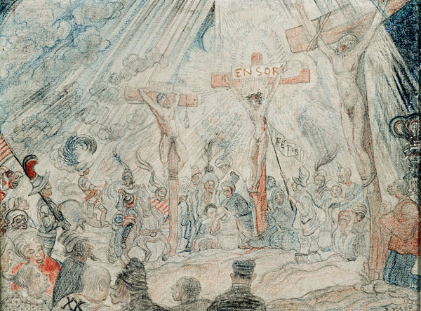 James Ensor Calvary 1886 Fine Art Print