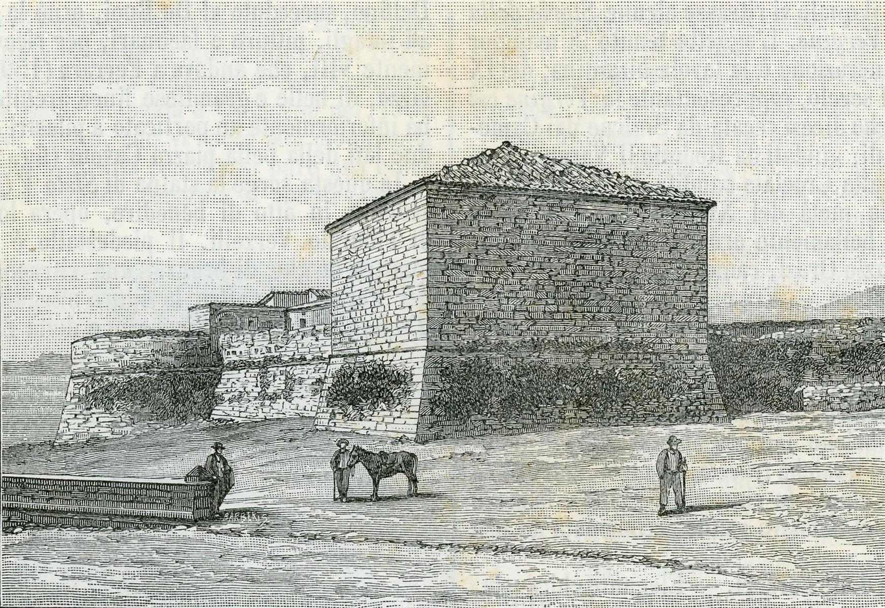 Giuseppe Barberis Rocca Borgesca 1898 Fine Art Print