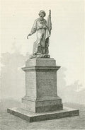Giuseppe Barberis Monumento a Simone Schiaffino 1892 Fine Art Print