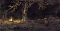 Albert Bierstadt Campfire, Yosemite Valley 1863 Fine Art Print