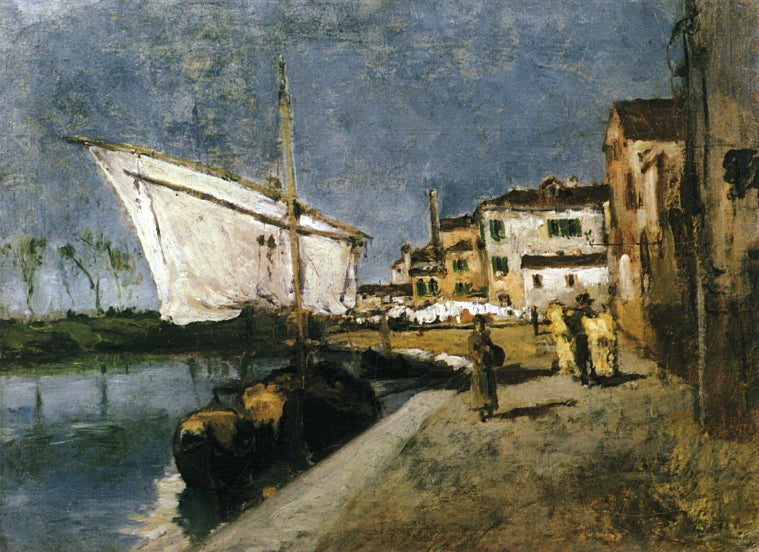 John Henry Twachtman Campo Santa Marta 1878 Fine Art Print